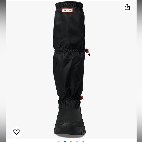 Hunter Wanderer Tall Snow Boots black - Picture 2 of 11